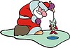 Vector clipart: Santa Claus