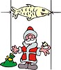 Vector clipart: Santa Claus