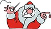 Vector clipart: Santa Claus