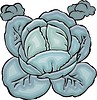 Vector clipart: cabbage