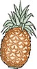 Vector clipart: pineapple