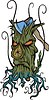 Vector clipart: stump avatar