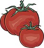 Векторный клипарт: помидор