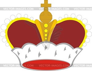 Prince crown - vector image