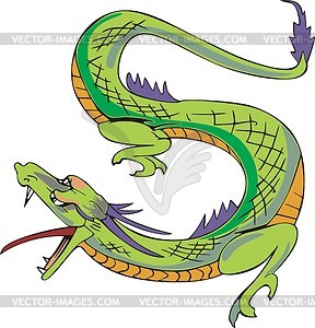 Chinese dragon - vector clipart