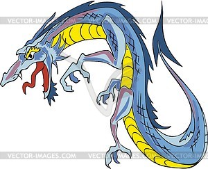 Chinese dragon - vinyl EPS vector clipart