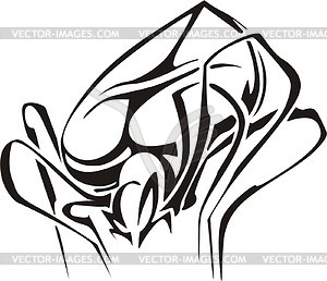 Spider tattoo - vector image