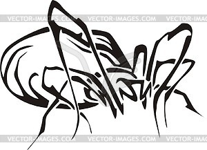 Spider tattoo - vector clipart