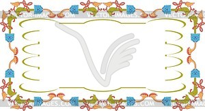 Celtic frame - vector image