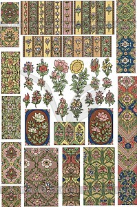 Persian ornaments - vector clip art