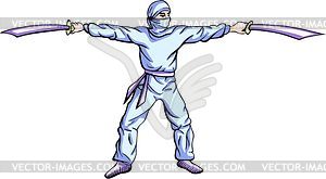 Ninja (shinobi) - vector clipart