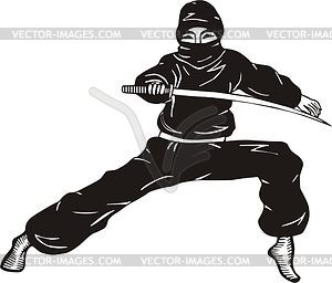 Ninja - vector image