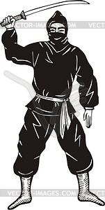 Ninja - vector clipart