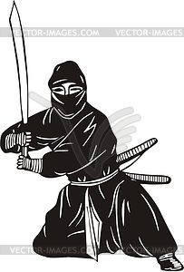 Ninja - vector image