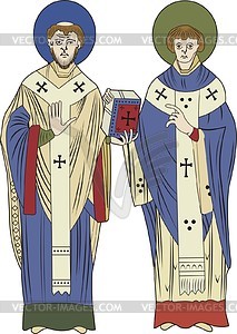 Bishops - vector clipart