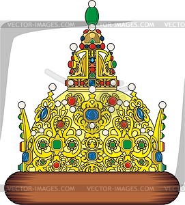 Astrakhan crown - vector clipart