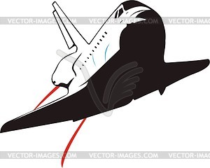 clipart space shuttle