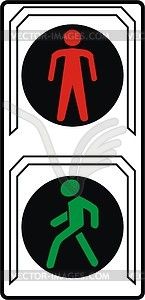 Traffic lights - vector image