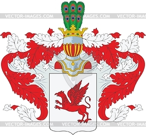 Koltovsky, family coat of arms - vector clipart