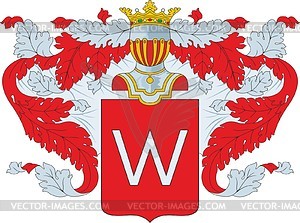 Voevodsky, family coat of arms - vector clipart