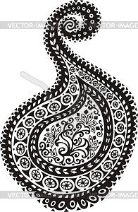 Oriental ornamental design - vector clip art