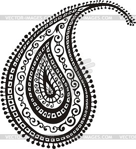 Oriental ornamental design - vector clipart