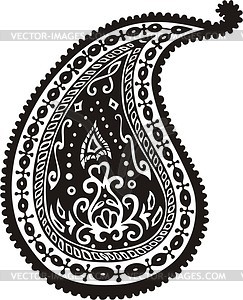 Oriental ornamental design - vector image