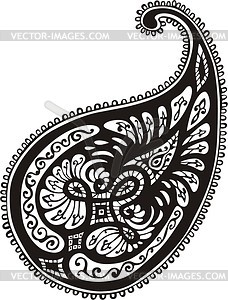 Oriental ornamental design - vector clipart / vector image