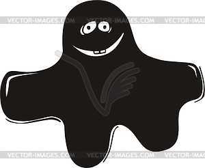 Ghost cartoon - vector clipart