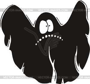 Ghost cartoon - vector clip art