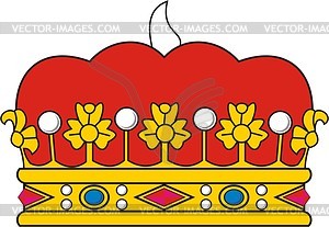 Earl crown - vector clip art