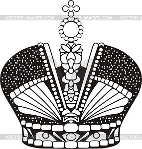 Рисунок карандашом корона российской империи