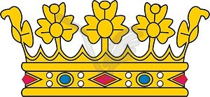 Duke crown - vector clipart / vector image