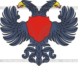 Two-headed eagle - vector clip art