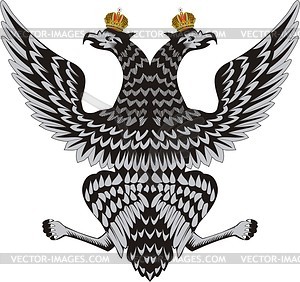 Two-headed eagle - vector clip art