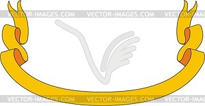 Motto scroll - vector clip art