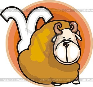 Aries - vector EPS clipart