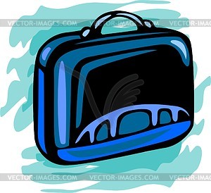 Suitcase - vector image