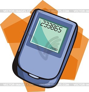 Calculator - vector image