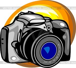Camera - stock vector clipart