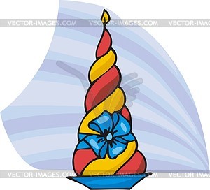 Candle - vector clipart