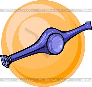 Car spares and accessories - royalty-free vector image