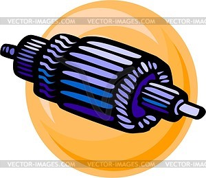 Car spares and accessories - stock vector clipart