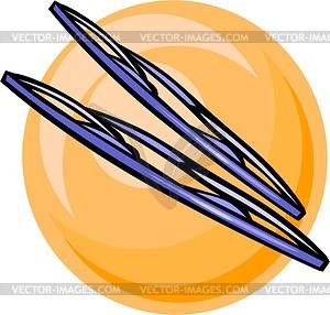 Car spares and accessories - vector clip art