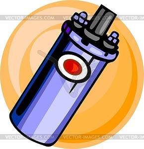 Car spares and accessories - vector clipart