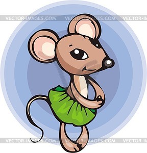 Mouse - vector EPS clipart