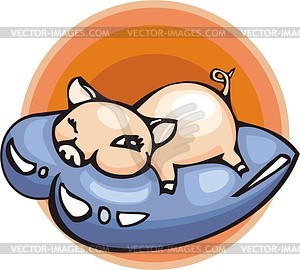 Pig - vector image