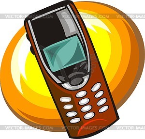 Cellular phone - vector image