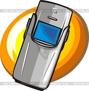 Cellular phone - vector clipart