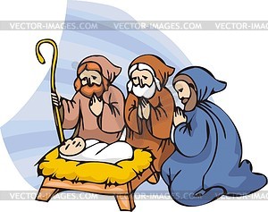 Jesus Christ - stock vector clipart